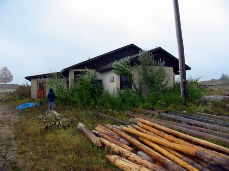 Sundowner Drive-In Theatre - Snack Bar Now - Photo From Water Winter Wonderland (newer photo)